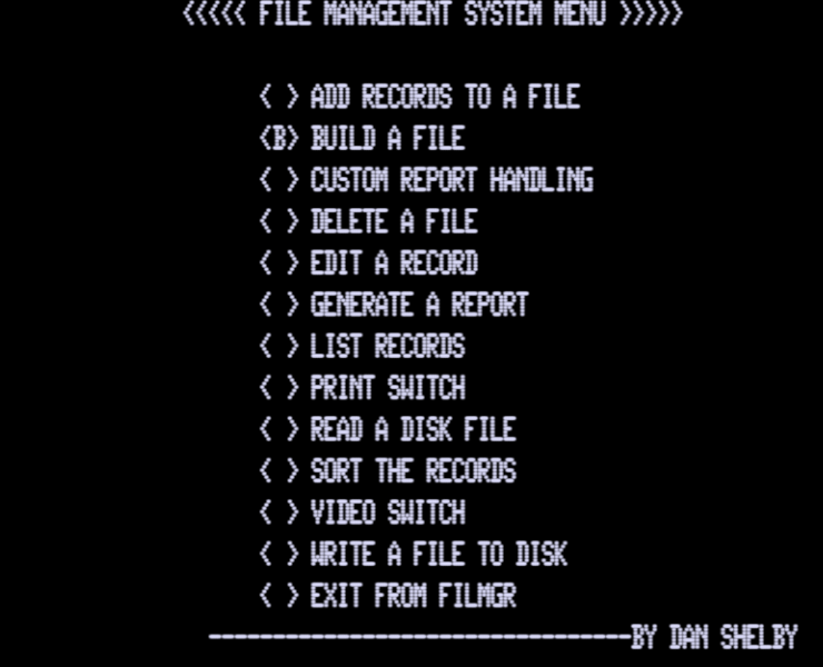 Screen shot